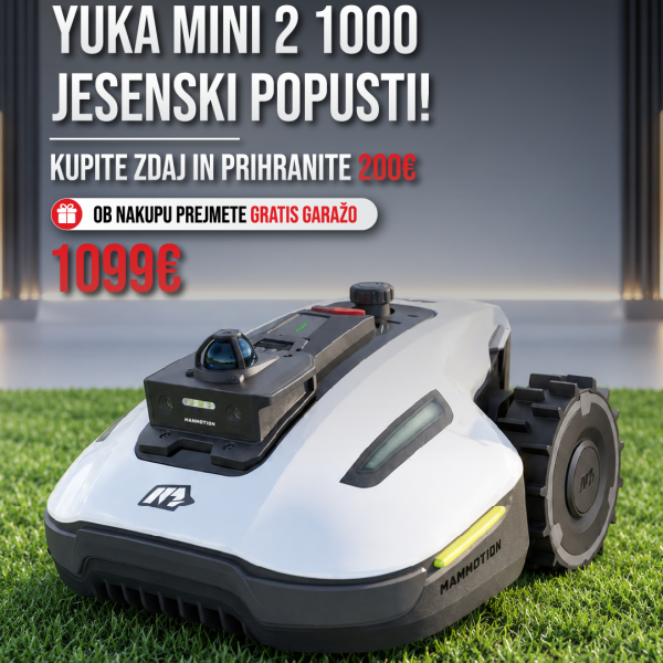 Robotska kosilnica MAMMOTION Yuka mini 2 1000